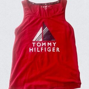 Tommy Hilfiger Sport Red  Athletic Tank Top, XS